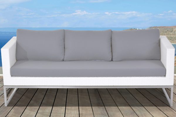 Capriasca Outdoor Three Seat Sofa By Velago