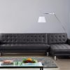 5S4A7842-1 Indoor Sectional Sofa by Velago in Black Leather